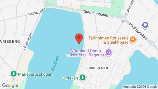 Apartments for rent i Karlstad - kort over placeringen
