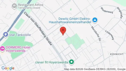 Apartments for rent i Bautzen - kort over placeringen