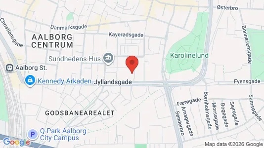 Apartments for rent in Aalborg Center - Photo from Google Street View