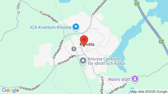 Apartments for rent i Knivsta - kort over placeringen