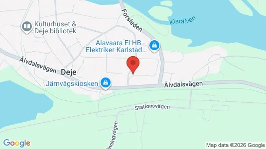 Apartments for rent i Forshaga - kort over placeringen