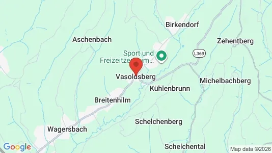 Apartments for rent i Vasoldsberg - kort over placeringen