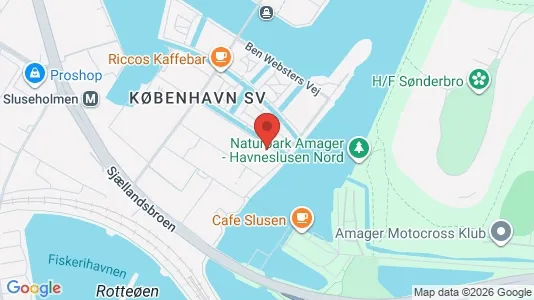 Apartments for rent i Copenhagen SV - kort over placeringen