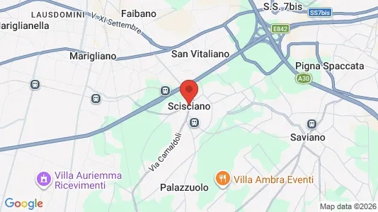 Apartments for rent i Scisciano - kort over placeringen