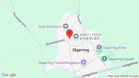 Apartments for rent i Galten - kort over placeringen