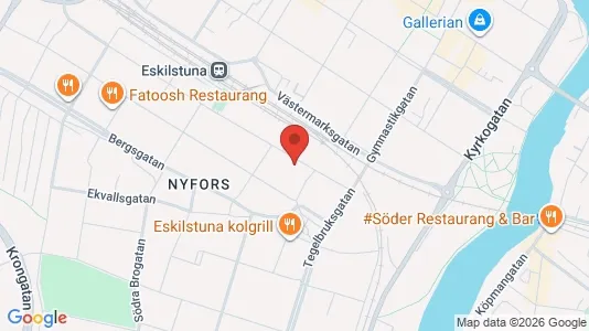 Apartments for rent i Eskilstuna - kort over placeringen