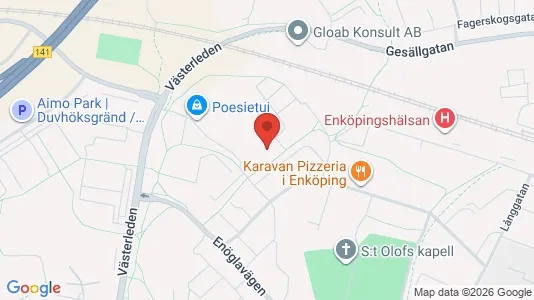 Apartments for rent i Enköping - kort over placeringen