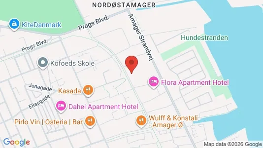 Apartments for rent i Copenhagen S - kort over placeringen