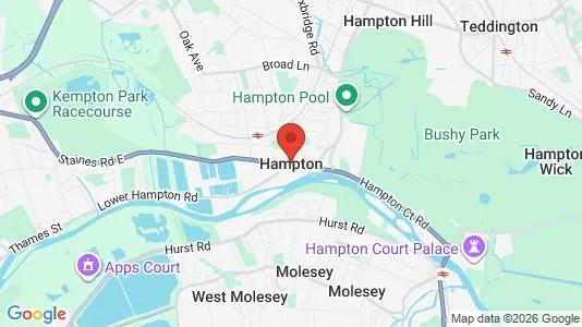 Houses for rent in Hampton - Middlesex - Photo from Google Street View