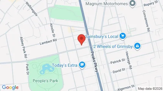Apartments for rent i Grimsby - South Humberside - kort over placeringen