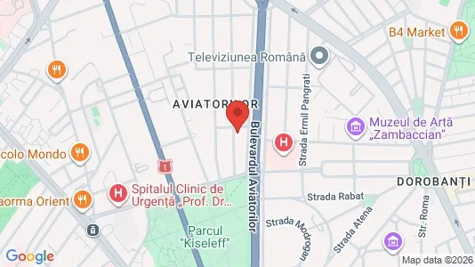 Apartments for rent i Bucharest - Sectorul 1 - kort over placeringen
