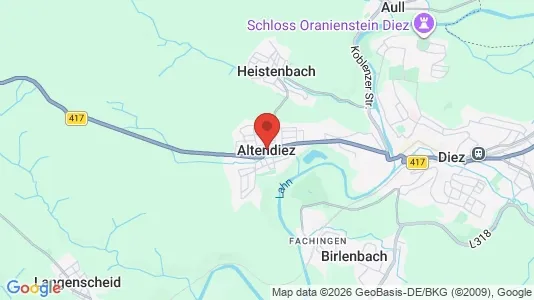 Houses for rent i Rhein-Lahn-Kreis - kort over placeringen