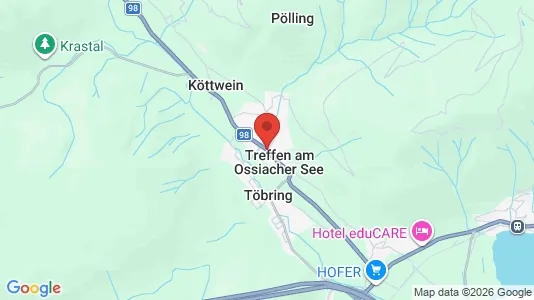 Apartments for rent i Treffen am Ossiacher See - kort over placeringen