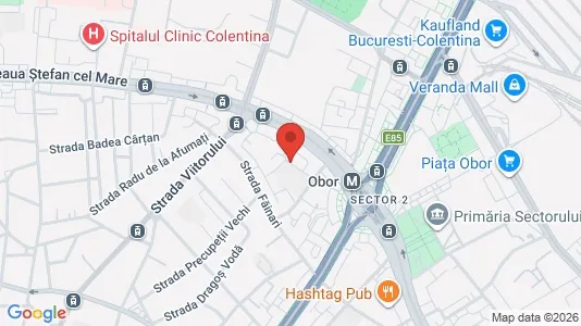 Apartments for rent i Bucharest - Sectorul 2 - kort over placeringen
