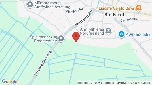 Apartments for rent i Nordfriesland - kort over placeringen