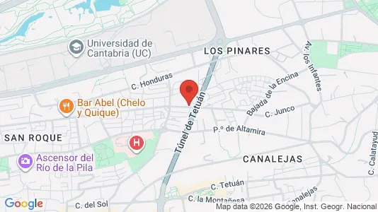 Apartments for rent i Murcia - kort over placeringen