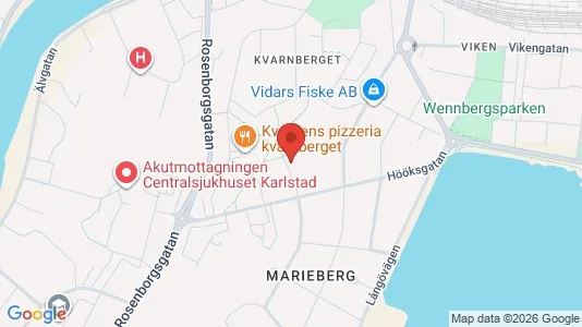 Apartments for rent i Karlstad - kort over placeringen
