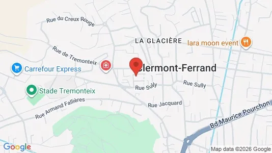 Apartments for rent in Clermont-Ferrand - Photo from Google Street View