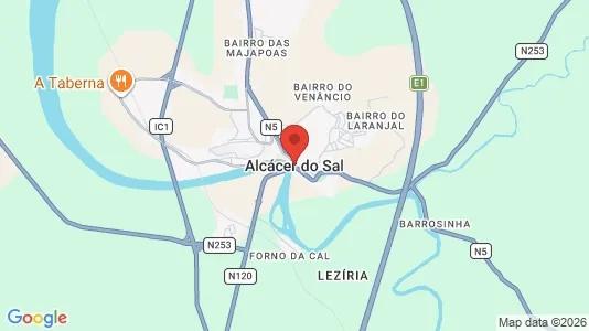 Apartments for rent in Alcácer do Sal - Photo from Google Street View