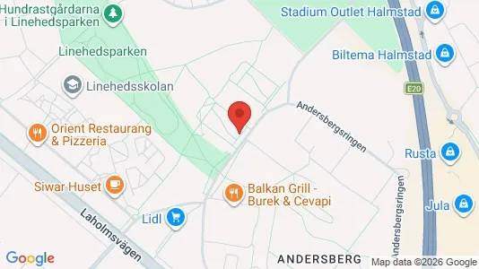 Apartments for rent in Halmstad - Photo from Google Street View
