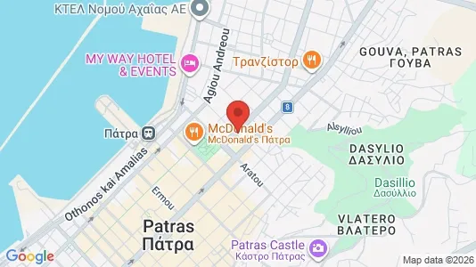 Apartments for rent in Patras - Photo from Google Street View