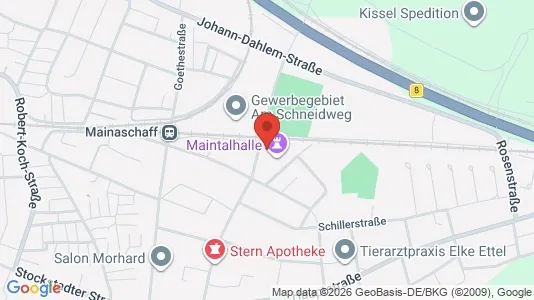 Apartments for rent in Aschaffenburg - Photo from Google Street View