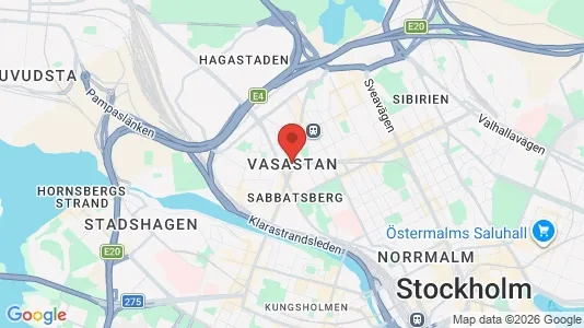Apartments for rent i Vasastan - kort over placeringen