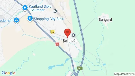 Apartments for rent i Şelimbăr - kort over placeringen