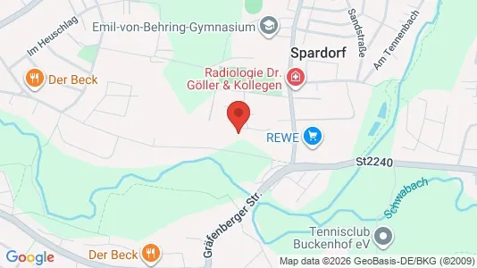 Apartments for rent i Erlangen-Höchstadt - kort over placeringen