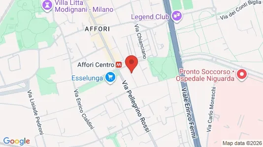 Apartments for rent i Milano Zona 9 - Porta Garibaldi, Niguarda - kort over placeringen