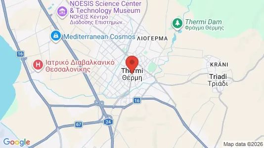 Apartments for rent in Thermi - Photo from Google Street View