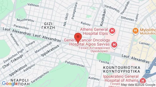 Apartments for rent in Athens Ampelokipoi - Photo from Google Street View