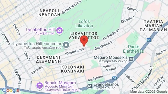 Apartments for rent i Athens Ampelokipoi - kort over placeringen