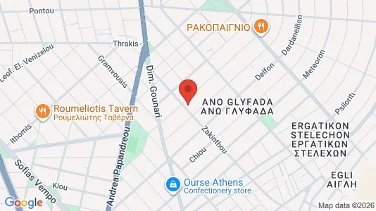 Apartments for rent i Elliniko-Argyroupoli - kort over placeringen