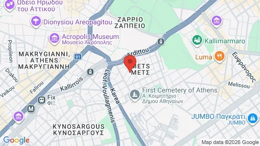 Apartments for rent in Athens Neos Kosmos - Photo from Google Street View