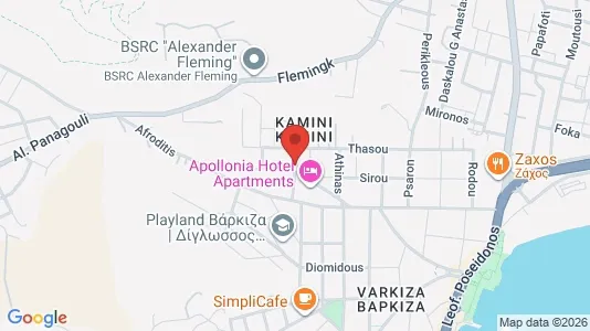 Apartments for rent i Kropia - kort over placeringen