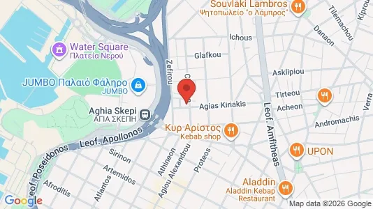 Apartments for rent in Kallithea - Photo from Google Street View