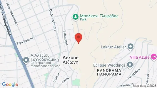 Apartments for rent i Glyfada - kort over placeringen