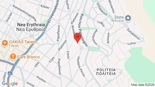 Apartments for rent i Kifisia - kort over placeringen