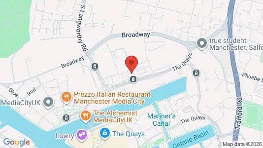 Apartments for rent i Salford - Lancashire - kort over placeringen
