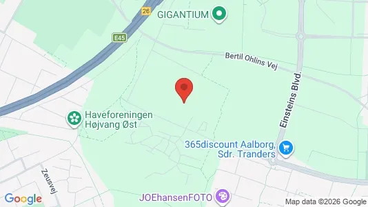 Apartments for rent i Aalborg Øst - kort over placeringen
