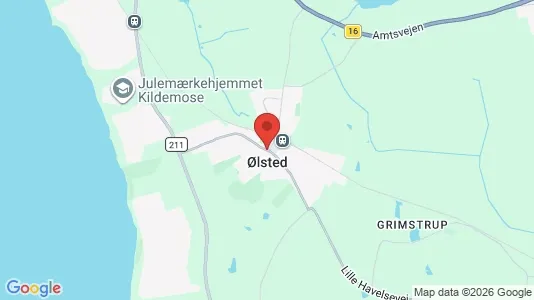 Houses for rent i Ølsted - kort over placeringen