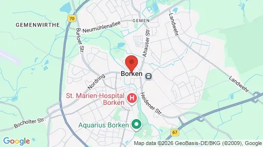 Houses for rent in Borken - Photo from Google Street View