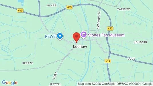 Houses for rent i Lüchow-Dannenberg - kort over placeringen