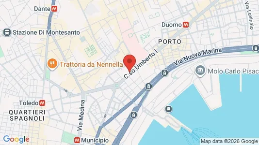 Apartments for rent i Napoli Municipalità 2 - kort over placeringen