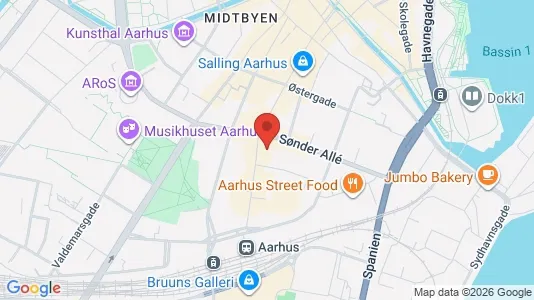 Apartments for rent in Aarhus C - Photo from Google Street View