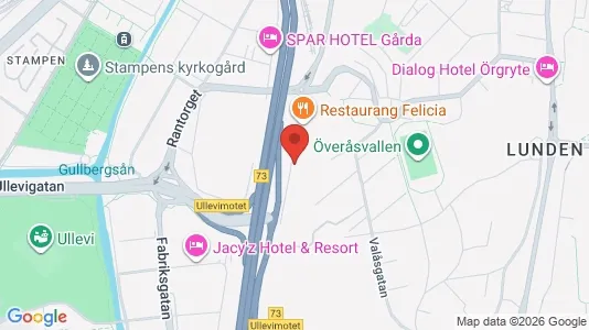 Apartments for rent i Örgryte-Härlanda - kort over placeringen