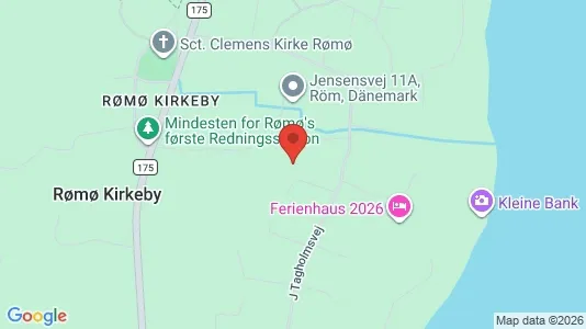 Apartments for rent i Rømø - kort over placeringen