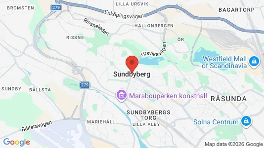 Apartments for rent in Sundbyberg - Photo from Google Street View