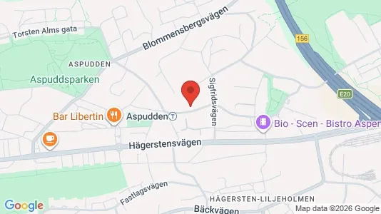 Apartments for rent i Stockholm South - kort over placeringen